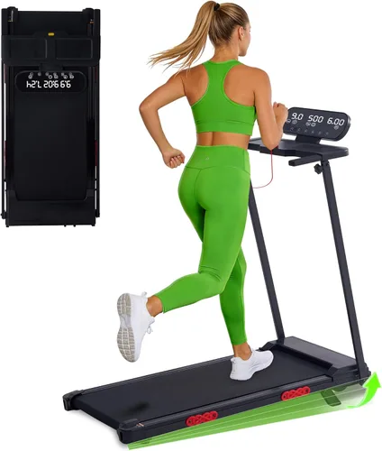Miniatura 14 de KASSADIN Walking Pad with Handle Bar, 2026 Upgrade Portable Small Treadmill with Handles for Home Small, 3.0HP Under Desk Walking Pad Treadmill with