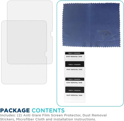 Miniatura 6 de Tech Armor Protector de pantalla de película antirreflejos mate para iPad 11 (2025) y iPad de 10.9 pulgadas de 10.9 pulgadas 2022, compatible