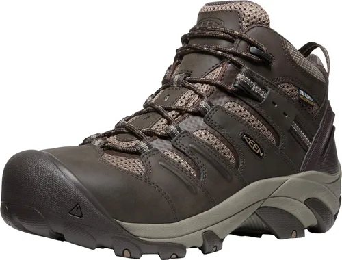 Miniatura 11 de Botas de trabajo impermeables con puntera de acero de altura media Lansing Mid para hombre, de KEEN Utility oliva (Raven/Tawny Olive)