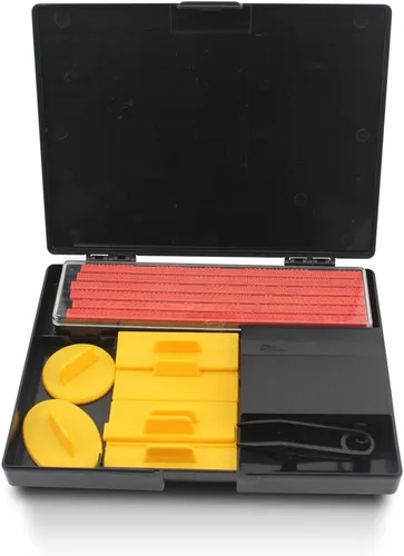 Miniatura 3 de Finex Kit de impresión de sellos de goma para bricolaje, fácil de usar, crea tu propio juego de sellos para negocios, manualidades, hobby, escuela