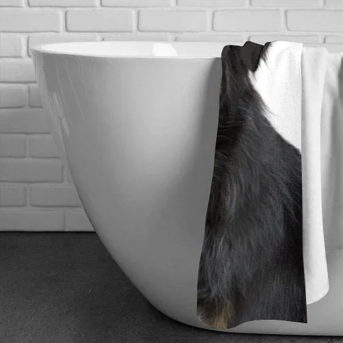 Miniatura 6 de Shapoo Toalla de playa con foto personalizada, foto personalizada/fondo/texto, divertida toalla de baño de microfibra personalizada para Una foto