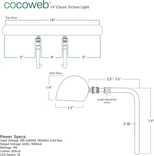 Miniatura 2 de Variación ALEDV de conector Bronce aceitado