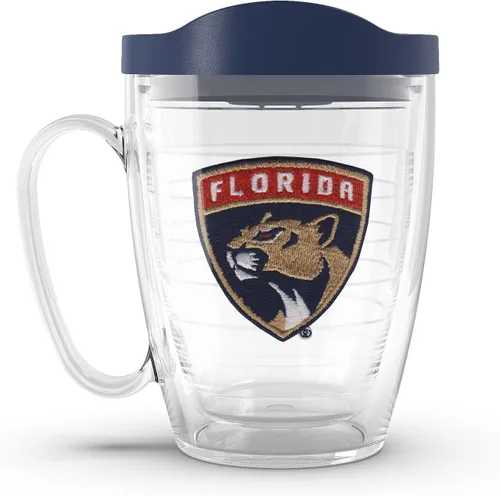Miniatura 28 de Tervis Vaso aislado de doble pared NHL Pittsburgh Penguins hecho en Estados Unidos mantiene las bebidas frías y calientes, 16 onzas, taza, logotipo