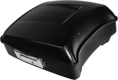 Miniatura 25 de Maletero de afeitar verde manzana/gris cañón de 5.5 pulgadas para modelos Harley Touring 2014-2023 Road King FLHR Road Glide FLTRX Street Glide FLHX