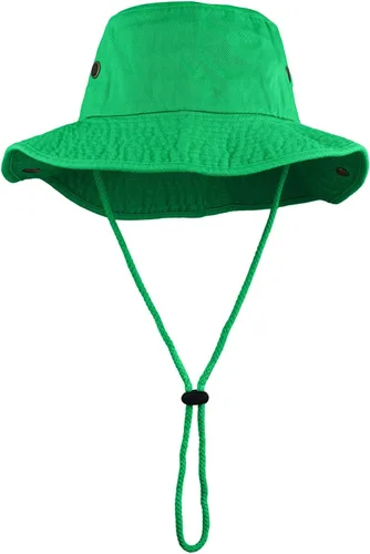 Miniatura 30 de Sombreros de ala ancha para senderismo, pesca, safari, Boonie, 100% algodón, protección solar UV, para hombres y mujeres, actividades al aire libre
