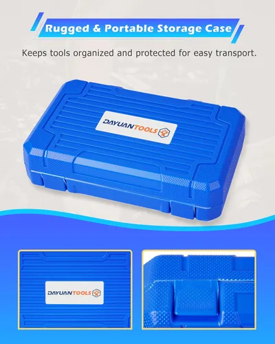 Miniatura 7 de DAYUAN Extractor de volante de motocicleta con 10 unidades de diferentes tamaños de extractores, compatible con motores pequeños en motocicletas