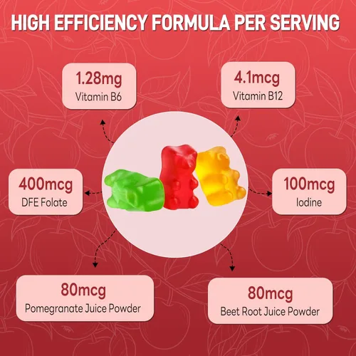 Miniatura 5 de Paquete de 2 gomitas Keto de vinagre de sidra de manzana, suplemento de dieta de gomitas Keto ACV, gomitas avanzadas de 1500 mg ACV con folato, B12