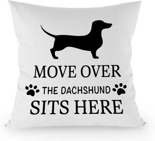 Miniatura 8 de Fundas de almohada Boxer Decor de 18 x 18 pulgadas, decoración del hogar de perros, regalos para amantes de los perros, almohadas decorativas Move