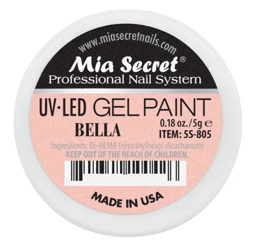 Miniatura 3 de Mia Secret Sistema de uñas profesional UV/LED Gel Paint - 0.18 oz (Bella)