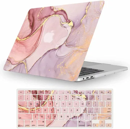 Miniatura 31 de Fancity Funda compatible con MacBook Pro de 13 pulgadas con Touch Bar versión 2022-2016, chip M2 M1 A2338/A2289/A2251/A2159/A1989/A1706, carcasa