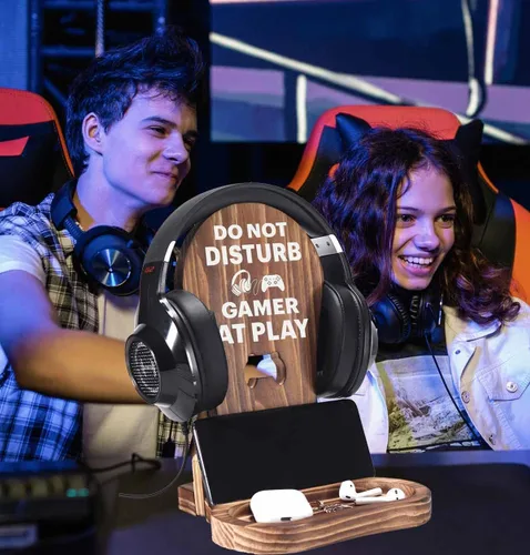 Miniatura 3 de El mejor regalo para adolescentes, niños y hombres, regalo para adolescentes y niños, soporte de auriculares para juegos, decoración de habitación