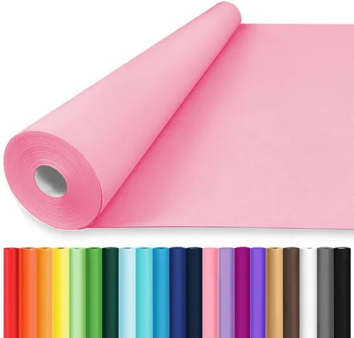 Miniatura 21 de Vanhench - Papel de estraza color marrón de 17.5 x 1200 pulgadas (100 pies), para artes y manualidades, para envolver regalos y flores, tablón