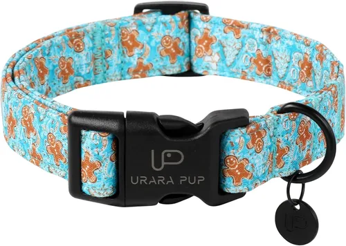Miniatura 22 de Collar de Perro de Halloween con Hebilla de Metal Collar de Perro de Calabaza de Regalo para Perros Pequeños Medianos Grandes Niñas o Niños Collares