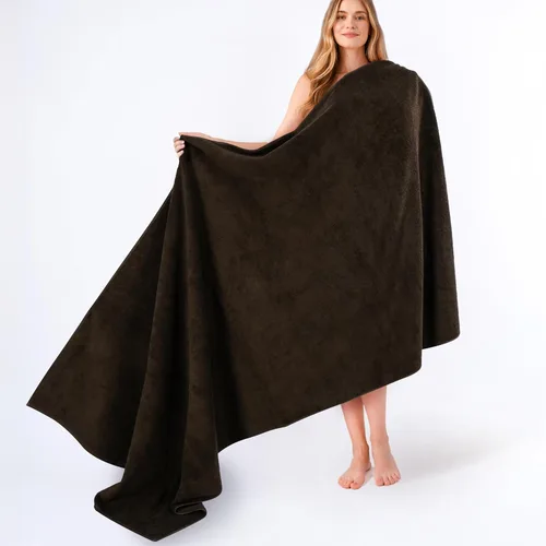 Miniatura 117 de American Soft Linen - Juego de 4 toallas, 100% de algodón turco, 27 x 54 pulgadas, tamaño extragrande, toallas para la ducha, color amarillo