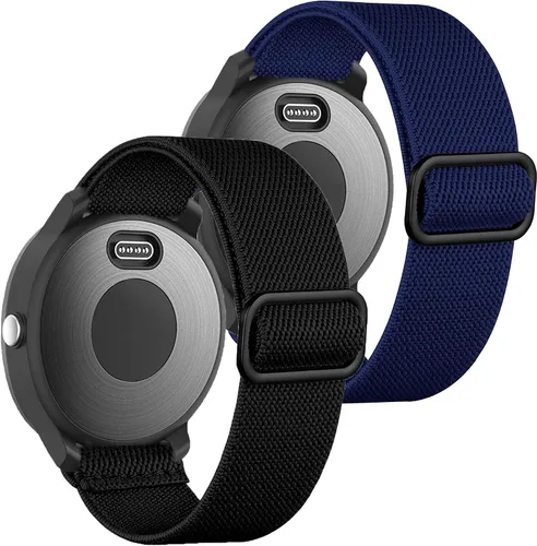 Bandas elásticas para Garmin Vivoactive 4/Venu 2 3 4 1.772 in/Forerunner 570 (1.850 in)/255/265/945, correa deportiva de nailon de 0.866 pulgadas