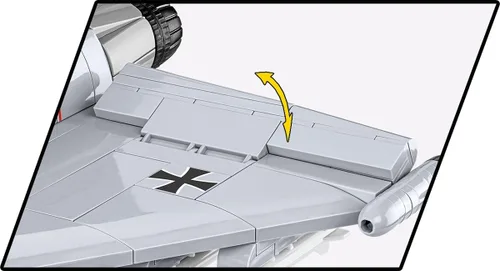 Miniatura 8 de COBI EUROFIGHTER (Alemania) - Conjunto de construcción de avión histórico, 644 piezas