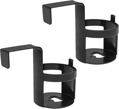 Paquete de 2 portavasos para automóvil, impermeable y duradero, portátil, multifunción, accesorios de almacenamiento de tazas, universales para la