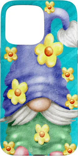 Miniatura 31 de Floral Spring Gnome for Garden Mom and Summer Cute Flower Case for iPhone 17