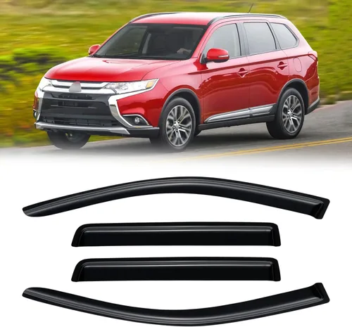 Miniatura 147 de Visera de ventana para Honda Civic 2022-2025, protectores de lluvia de canal exterior, escudos, deflector de ventilación, sombra, viento, humo
