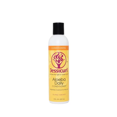 Miniatura 5 de Jessicurl, Aloeba - Acondicionador diario para cabello rizado, lavanda cítrica, 2 onzas líquidas, acondicionador sin enjuague y desenredante