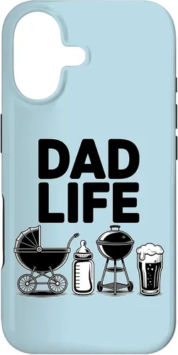 Miniatura 32 de Dad Life Beer Stroller Bottle Grill Adorable Father Case for iPhone 16