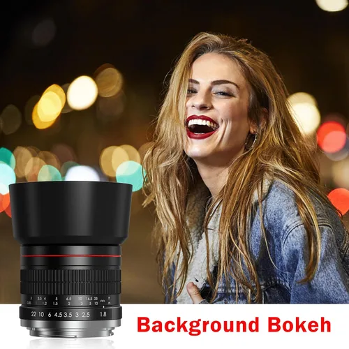 Miniatura 5 de Objetivo retrato de 85mm f1.8 - Objetivo E Mount para Sony, enfoque manual (MF) para Sony A7C A7R A7S A7 A9 A6700 A6600 A6500 A6400 A6300 A6100