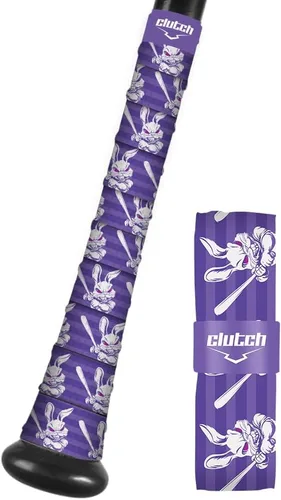 Miniatura 16 de Cinta de agarre para bate de Clutch Sports Apparel, para todo clima, de 1.1mm acolchada y antideslizante para béisbol y sóftbol, duradera