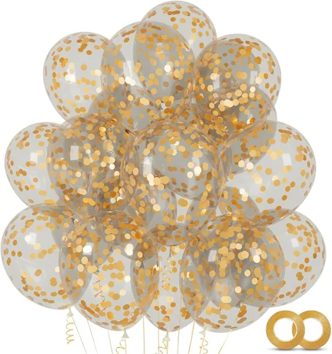 Miniatura 12 de ASIYUHY 100 globos de fiesta de colores surtidos de 12 pulgadas, globos arcoíris con cinta de 65 pies, globos coloridos de látex grueso, globos
