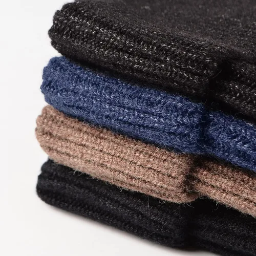 Miniatura 14 de Gorros de invierno para hombre, para exteriores, elásticos, de punto, con orejeras, resistentes al viento