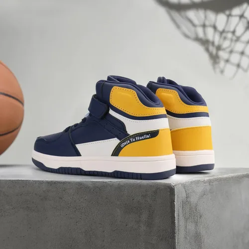 Miniatura 4 de brooman Zapatos de baloncesto para niños, tenis de caña alta para niñas, zapatos de escuela, zapatos deportivos para correr