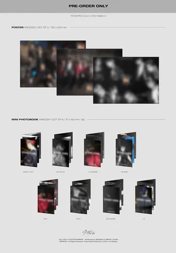 Miniatura 4 de Stray Kids - ENTRADAS (In Life) [Standard Ver. - Juego completo A+B] (1er álbum reempaque) [Pre-Order] 2CD+2Photobook+2 Póster plegado+2 Beneficios