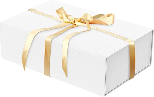Miniatura 32 de HavrePac Paquete de 4 Cajas de Regalo Grandes 35x23x11 cm Cajas de Regalo de Lujo con Tapas, Caja de Regalo con Cierre Magnético para Empaquetado