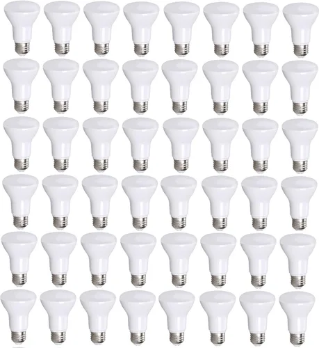 Miniatura 10 de Bioluz LED Paquete de 4 Bombillas LED BR20 Luz de Inundación Interior R20 Regulables Alto CRI 2700K Blanco Cálido, Equivalente a 50 Vatios Usa 7W