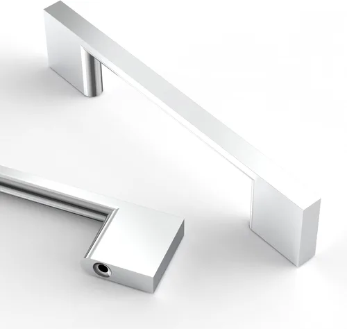 Miniatura 49 de Asidrama - Paquete de 10 manijas de gabinete de cocina de oro cepillado de 3 pulgadas (76mm), tiradores de gabinete, herrajes para gabinete
