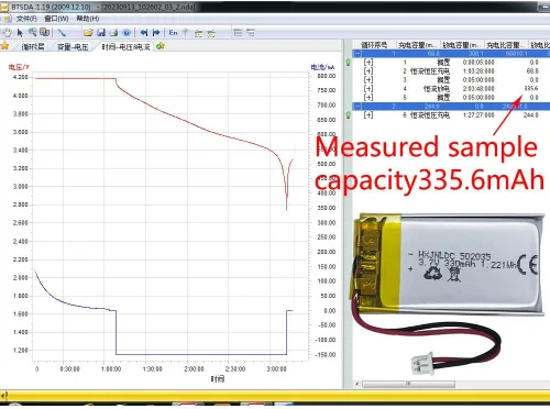 Miniatura 5 de DC 3.7V 330mAh 502035 Batería recargable de polímero de litio, adecuada para productos electrónicos de bricolaje 3.7-5V con reemplazo de batería