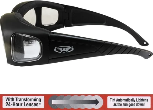 Miniatura 8 de Global Vision Outfitter Gafas acolchadas para motocicleta de ajuste envolvente