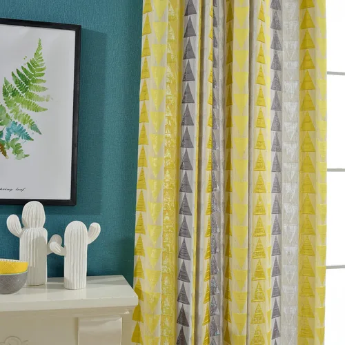 Miniatura 9 de VOGOL - Cortinas Boho, cortinas de ventana con aislamiento térmico y ojales para dormitorio y sala de estar, juego de 2 paneles, 52 x 63 pulgadas