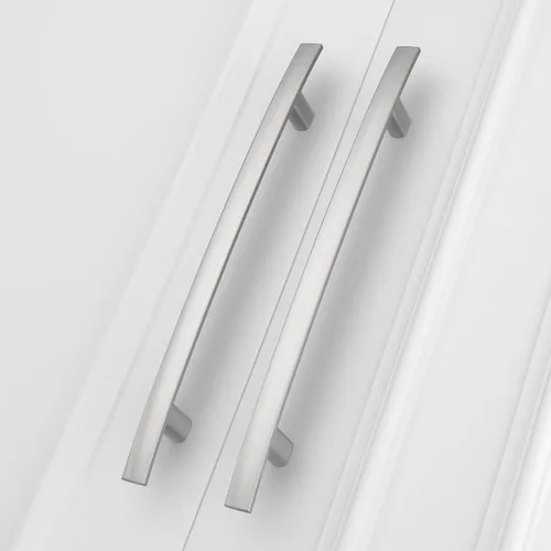 Miniatura 45 de homdiy Paquete de 10 manijas de gabinete de latón antiguo con agujero central de 3 pulgadas, aleación de zinc resistente, tiradores de cajón de arco