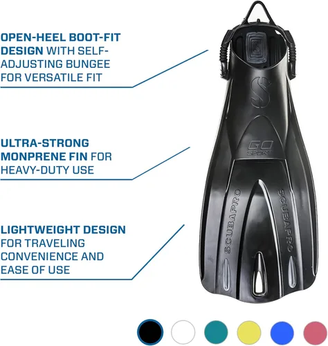 Miniatura 3 de Scubapro Aletas de buceo GO Sport Negro
