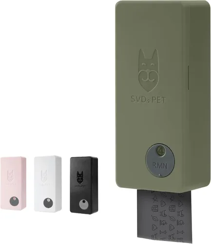 Miniatura 9 de Dispensador de bolsas de caca para perros SVD.PET, estación dispensadora de bolsas de residuos para mascotas para interior o exterior, montaje
