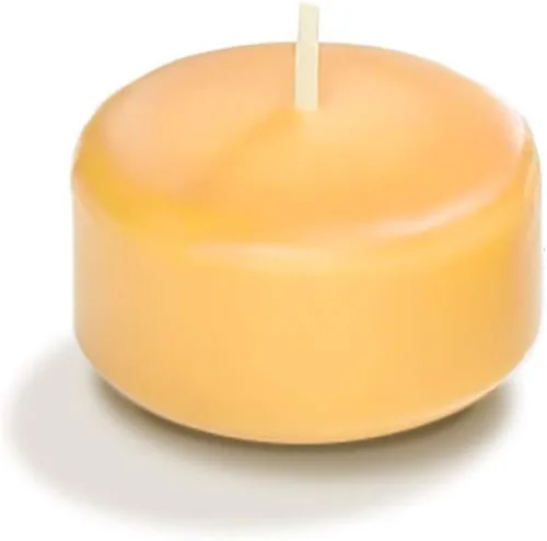 Miniatura 29 de yummi Caja de 18 velas flotantes color rojo rubí de 3 pulgadas