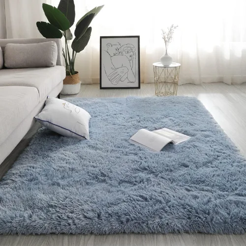 Miniatura 8 de Wlian Alfombras peludas súper suaves y esponjosas para dormitorio, lavables, peludas, antideslizantes, para dormitorio, sala de estar, habitación