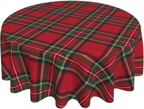 Miniatura 42 de 4th of July Tablecloth Square 60x60 Inch,Red White Buffalo Plaid Check Blue Patriotic Stars Table Cloth,Stain Resistance Polyester Independence Day