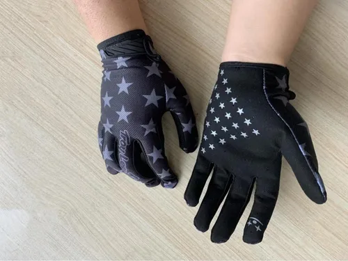 Miniatura 3 de Cool American Flag Style Cycling Gloves Motorcycle Bicycle Full Finger Off-Road Racing Gloves Outdoor Sports for Men Women & Mountaineering