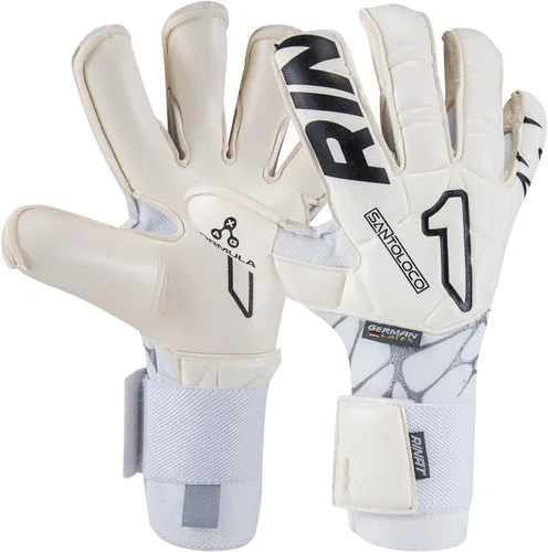 Miniatura 11 de Guantes Rinat SantoLoco PRO: Agarre de Látex AXG, Corte Ergoroll, Parte Trasera Acolchada, Cierre Ajustable de Rendimiento Élite Todo Clima.
