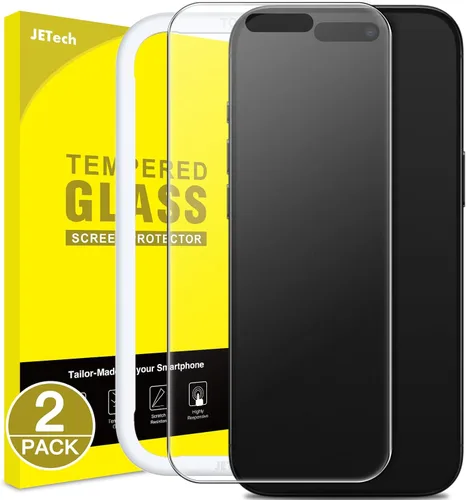 Miniatura 14 de JETech Protector de pantalla para iPhone 8 Plus y iPhone 7 Plus, 5.5 pulgadas, película de vidrio templado, paquete de 3