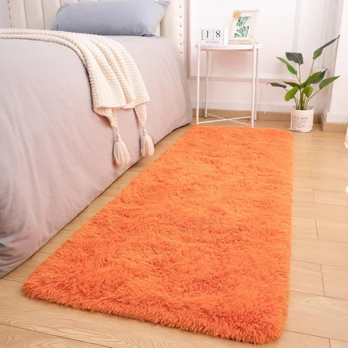 Miniatura 49 de Alfombra de área Softlife para sala de estar, alfombra lanuda mullida y esponjosa de 6 x 9 pies en color azul para dormitorio de niñas y niños, Azul