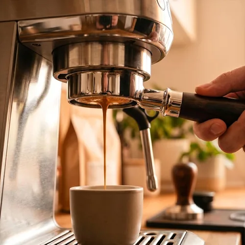 Miniatura 6 de 54mm Portafiltro sin fondo para Espresso con 3 orejas Compatible con máquina de espresso Barista Breville/Sage de 54mm Cesta de acero inoxidable