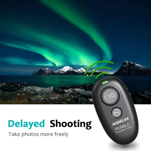 Miniatura 4 de AODELAN Control remoto de liberación de obturador inalámbrico para Nikon D750, D5300, D5600, D7200, D7500, Z6, Z7, Z9, D800, D850, Coolpix P1000