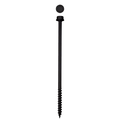 Miniatura 17 de Tornillos de retraso de madera estructural con cabeza hexagonal exterior de 1/2 "x 5" Powerlags Hex (25 EA)